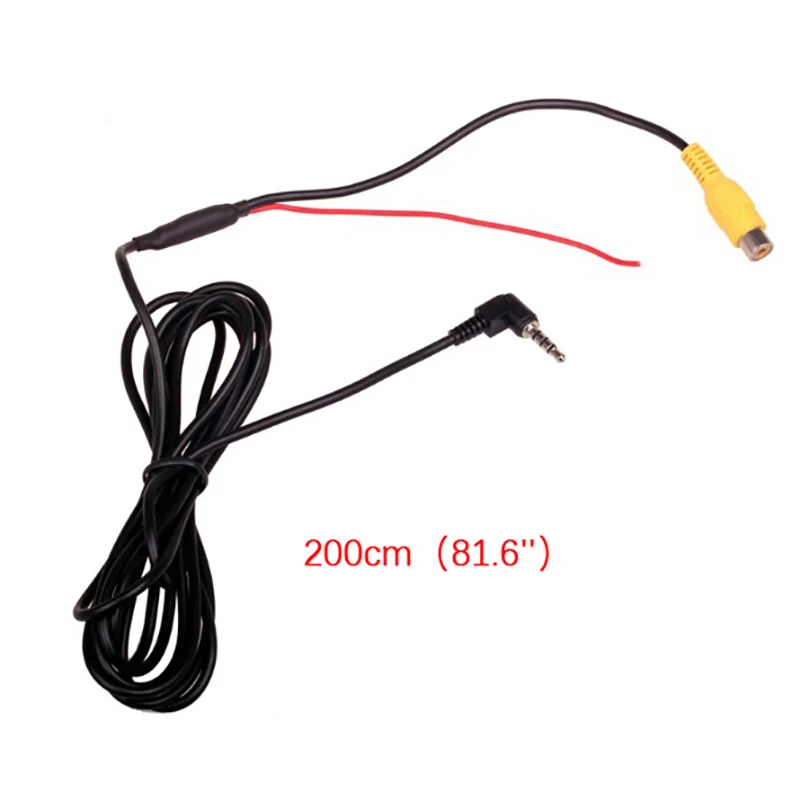 ڵ ĸ麸   ī޶  ̺, 1Pc RCA 2.5mm AV