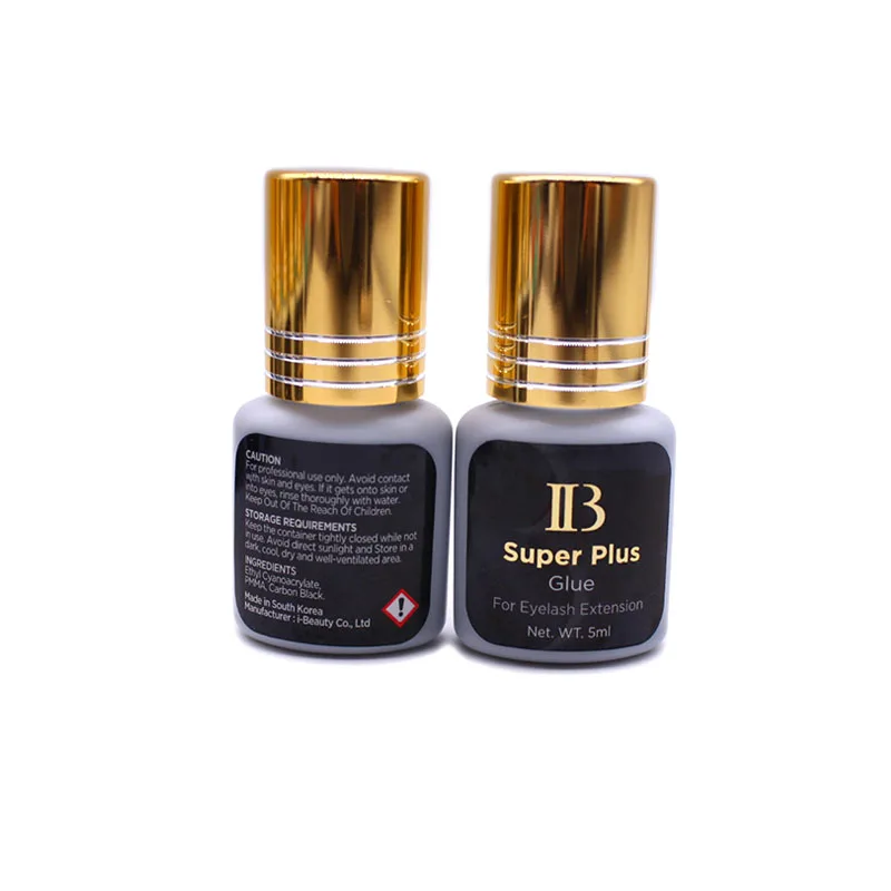 Korea IB Super Plus Glue For Eyelash Extensions Original 5ml 1-2s Dry Time Fastest Lashes Adhesive Long Lasting 2
