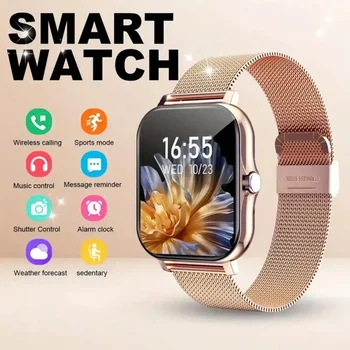 2025 New Smart Watches for Men Women 1.83" Screen Sport SmartWatch DIY Watch Faces Bluetooth Call Phone Smart Band 1