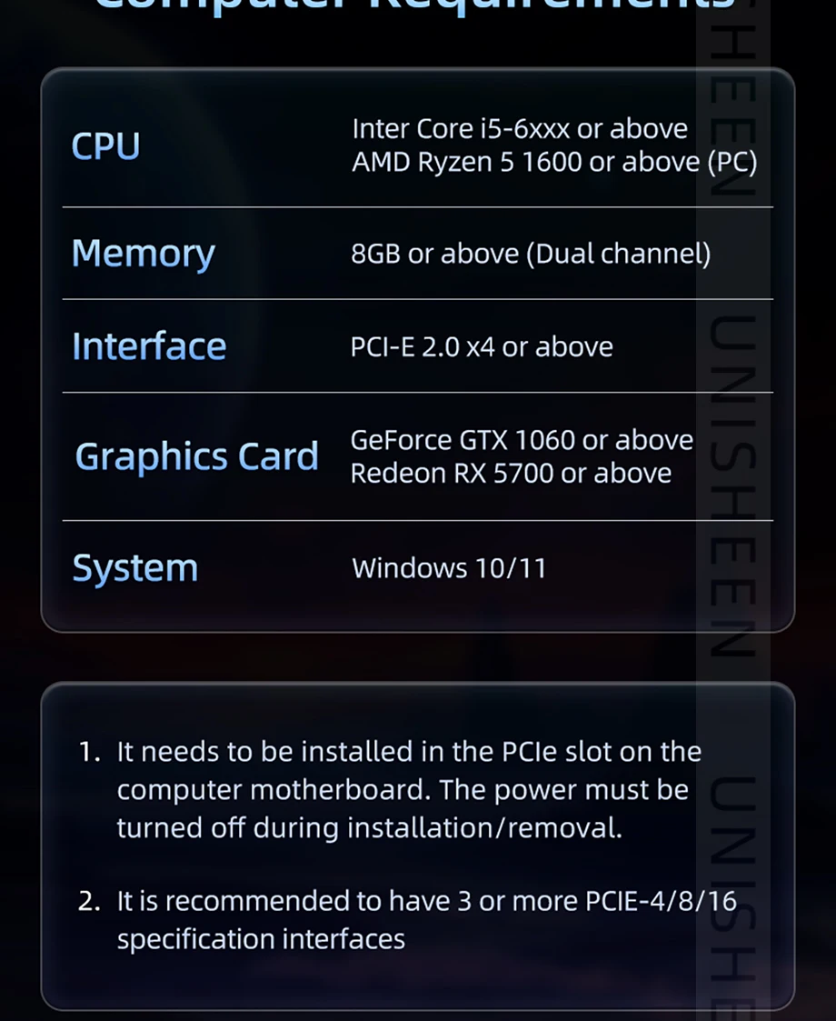 4Channel 2160p OBS Vmix Wirecast Streaming Quad HDMI Broadcast PCI Express UHD V