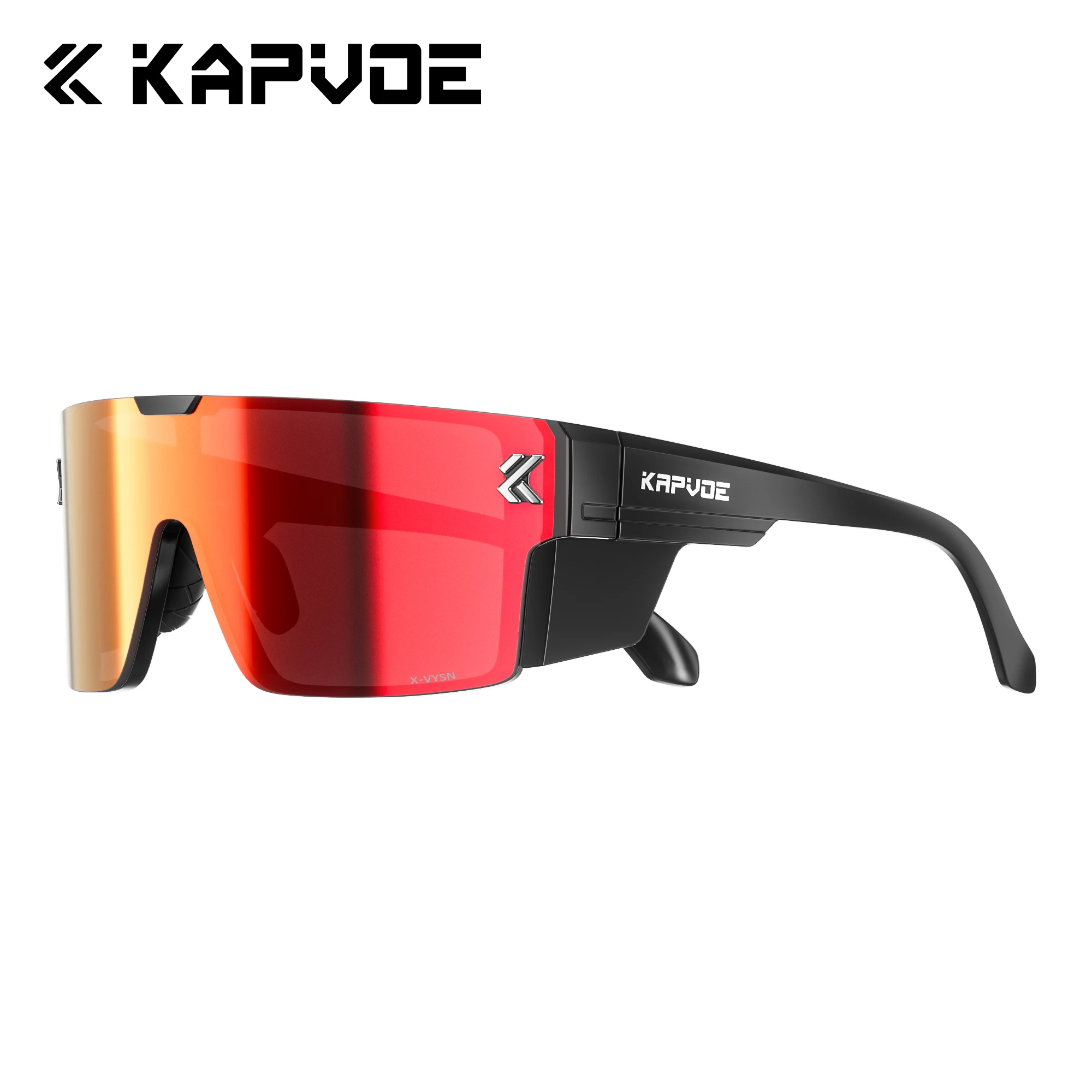 Kapvoe Cycling Glasses Polarized Hiking Eyewear MTB Bike Glasses UV400 Lenses Men Women Sunglasses for Men Protective Glasses