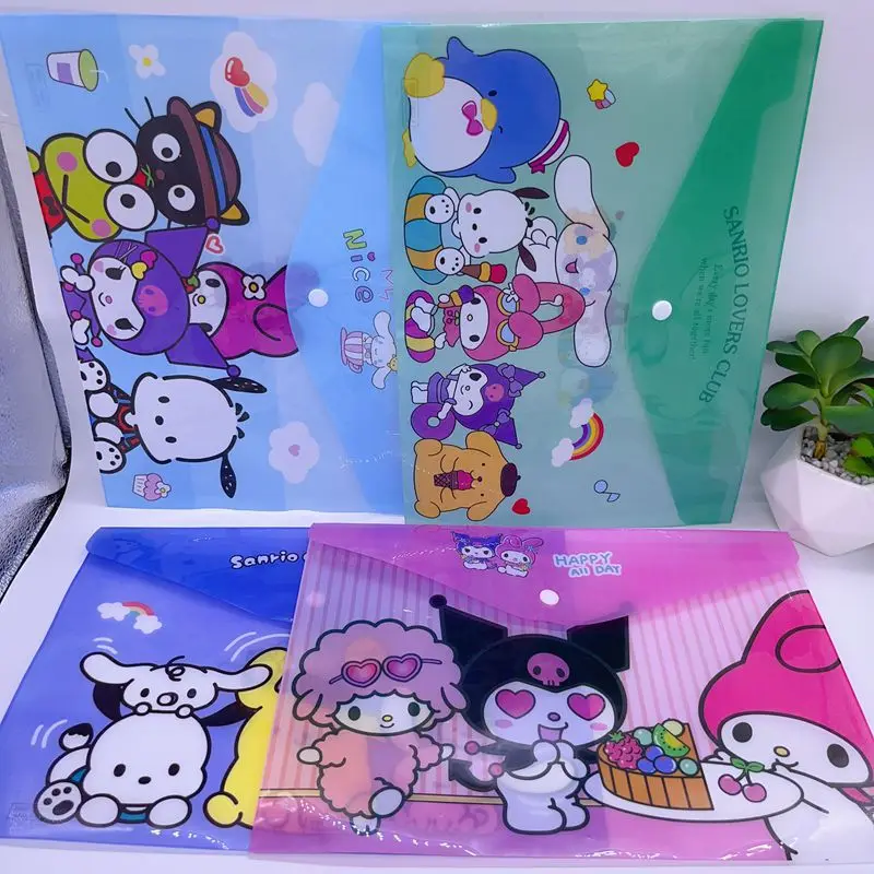 

Папка для документов А4 Sanrio с мелодией Kuromi Pachacco, 12 шт.