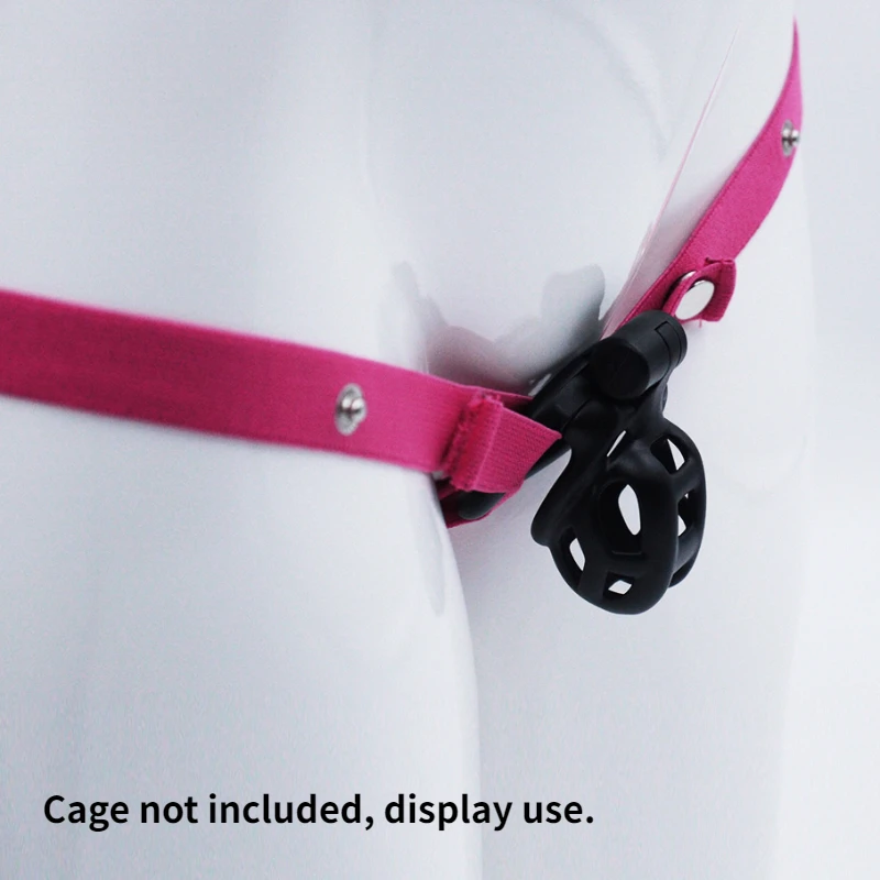 New Chastity Cage Accessories Auxiliary Belt Adjustable Girdle Fixed Penis Lock Accessory Adult Erotic Products for Men 18+