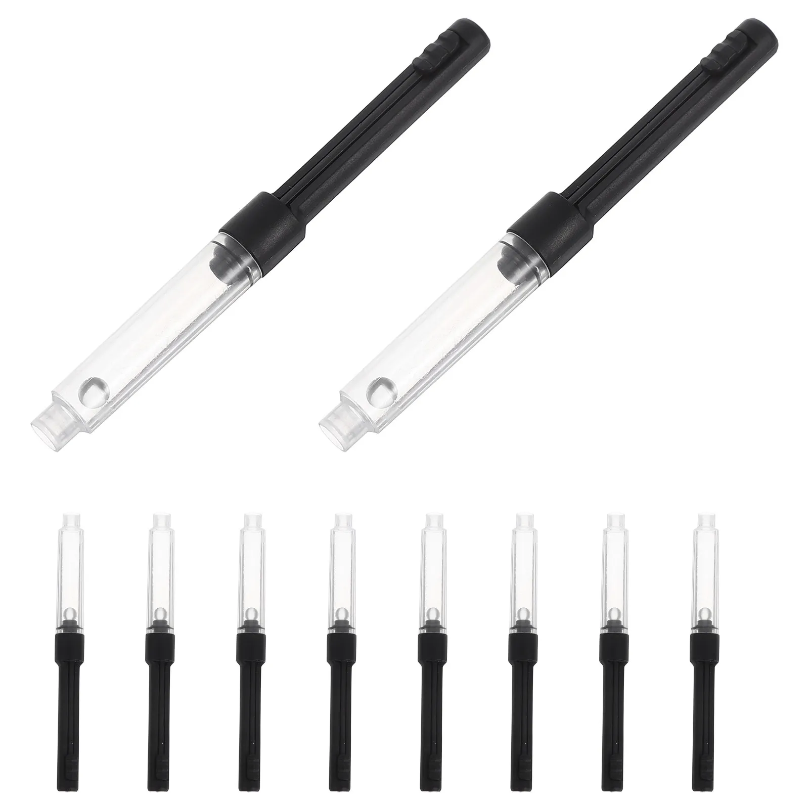 10Pcs 유니버설 만년필 잉크 변환기 만년필용 리필 가능 도구 필기용 잉크 리필 호환성