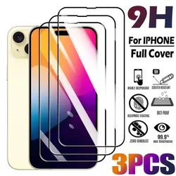 Premium 3 - Pack Tempered Glass Screen Protectors - 3 PCS Glass (For 11 Pro Max)