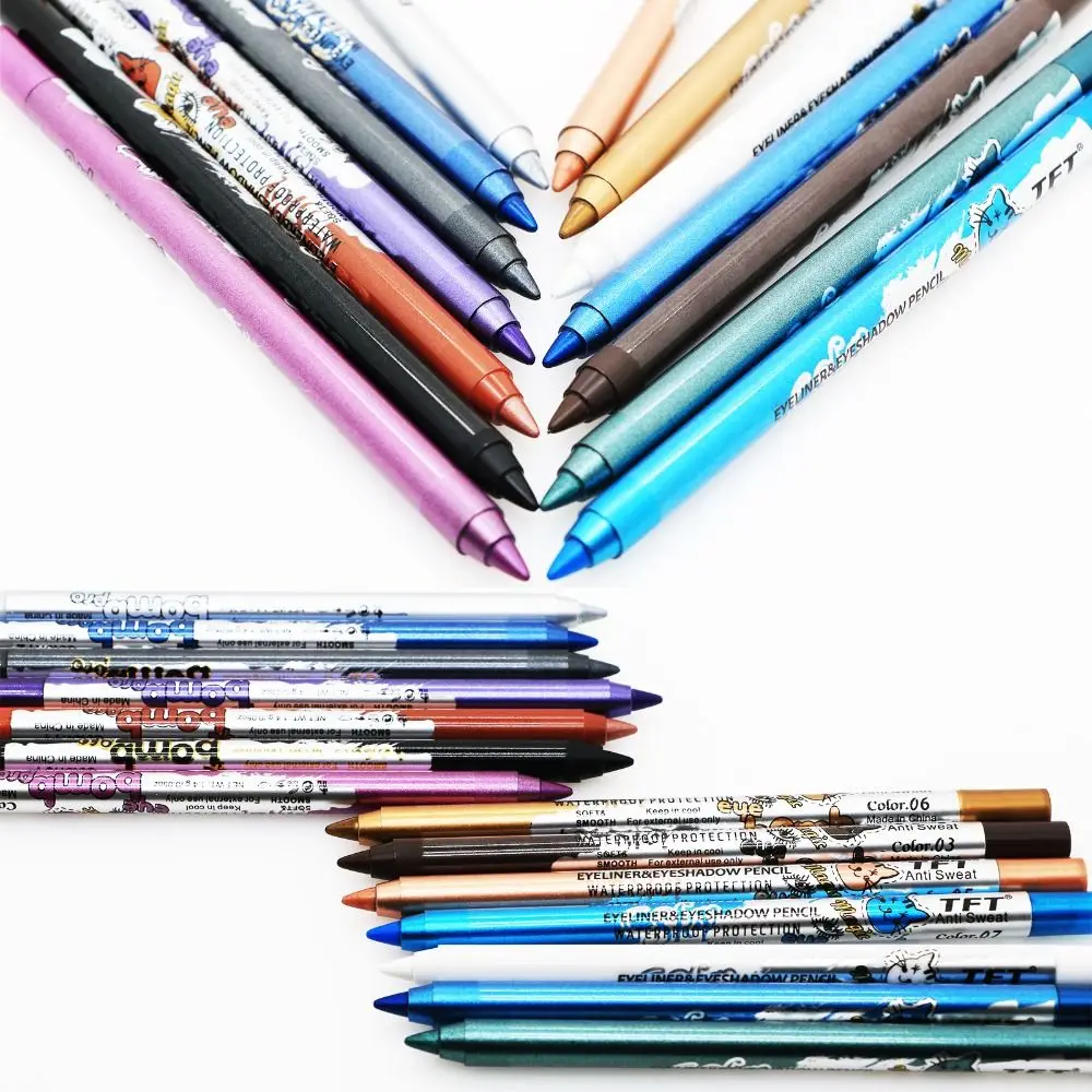 Liquid Eyeliner Eyeliner Pencil Makeup Pen Eyeshadow Eyeliner Long-Lasting Eyeliner Pencil Waterproof Colored Eyeliner Gel Pen