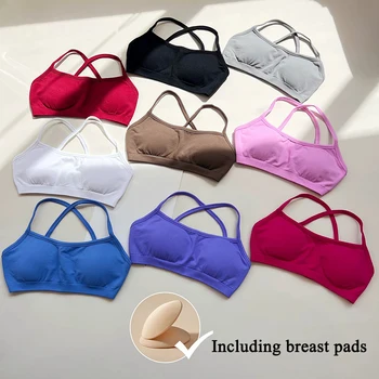 Women's Seamless Yoga Sports Bra 1
