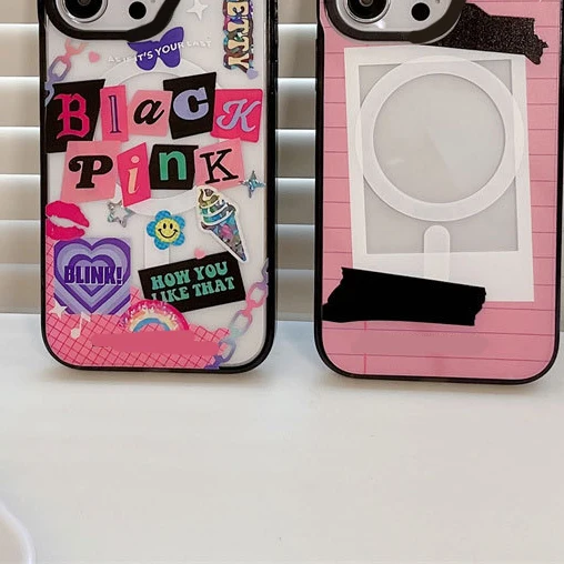 

Fashion Korean MagSafe Wireless Charging Acrylic Phone Case Cover for IPhone 11 12 13 14 Pro Max Case for IPhone 14 Pro Max