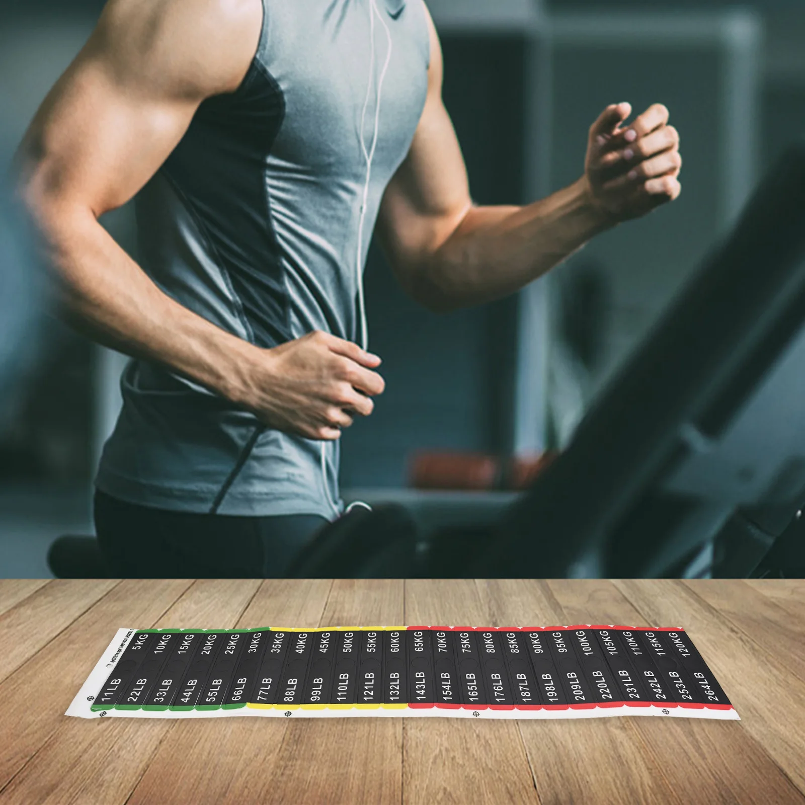 Gewichtsaufkleber für Fitnessgeräte, Etiketten für Gewichtsstapel, klare Nummernmarkierungen zur einfachen Gewichtserkennung – Detail 11