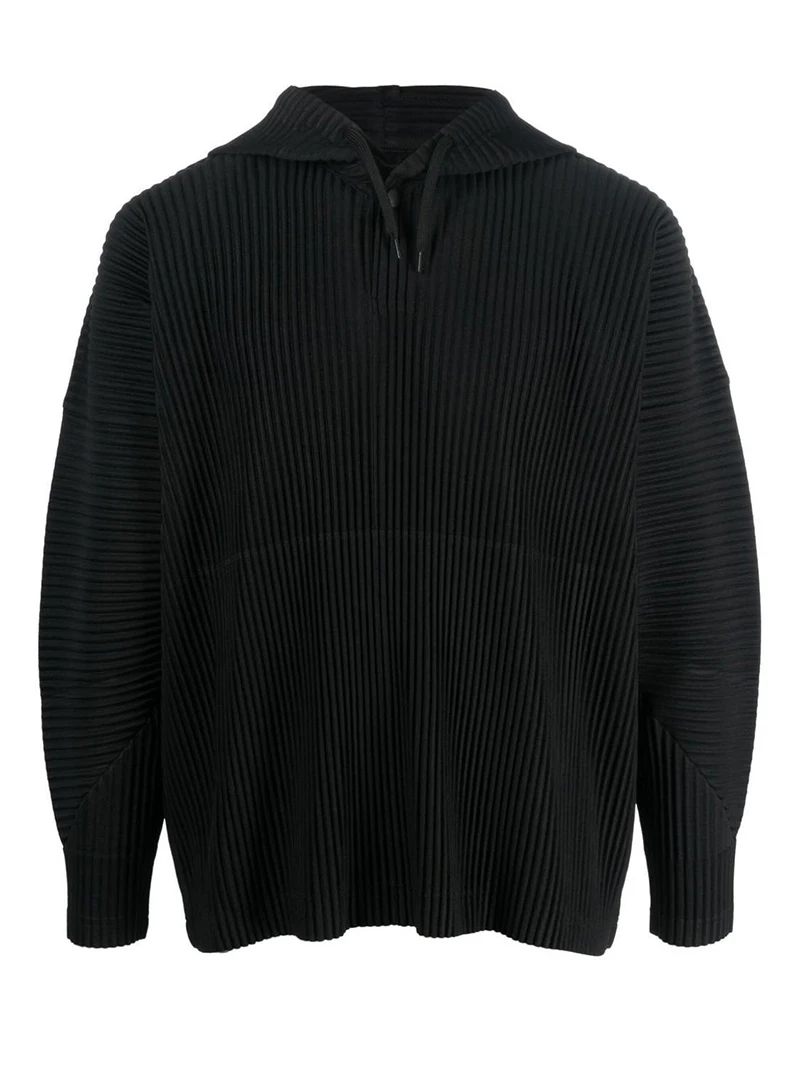 Miyake Pleated Men's MC November Homme Plisse Hoodie Sweater