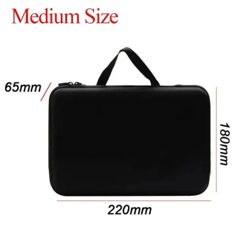 Portable Shockproof Foam Travel Bag Case for Action Cameras, DIY Storage Box