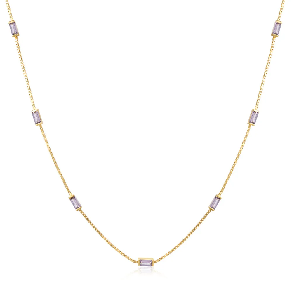 Delicate Silver Collarbone Chain