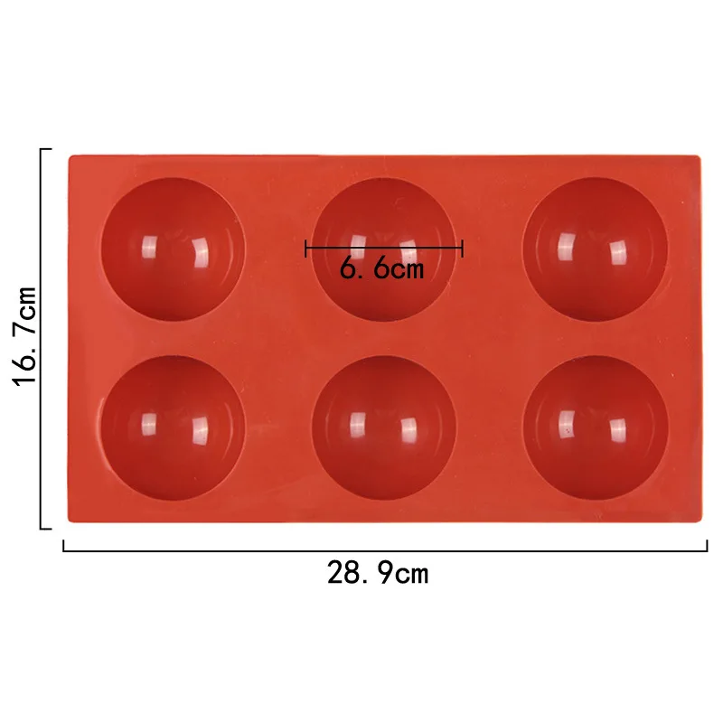 Semi Sphere Silicone Mold for Baking and Pastry Creations