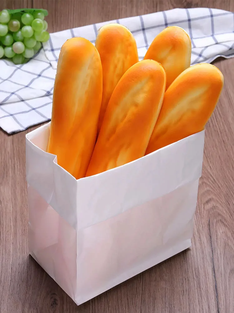 26 cm Gefälschte Baguette Simulation Brot Künstliche Lebensmittel Weiche Lebensechte Lange Kuchen Shop Lebensmittel Modell Hause Dekoration INS Foto Requisiten – Detail 5