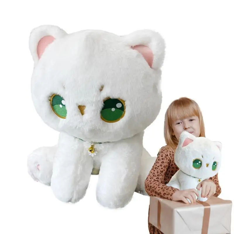 

Плюшевые игрушки для кошек, кавайная кукла с большим глазом, плюшевые игрушки для кошек, милые плюшевые игрушки для украшения