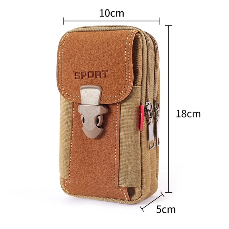 Tactical Armbag Belt Pouch & Mobile Phone Case with Card Holder
