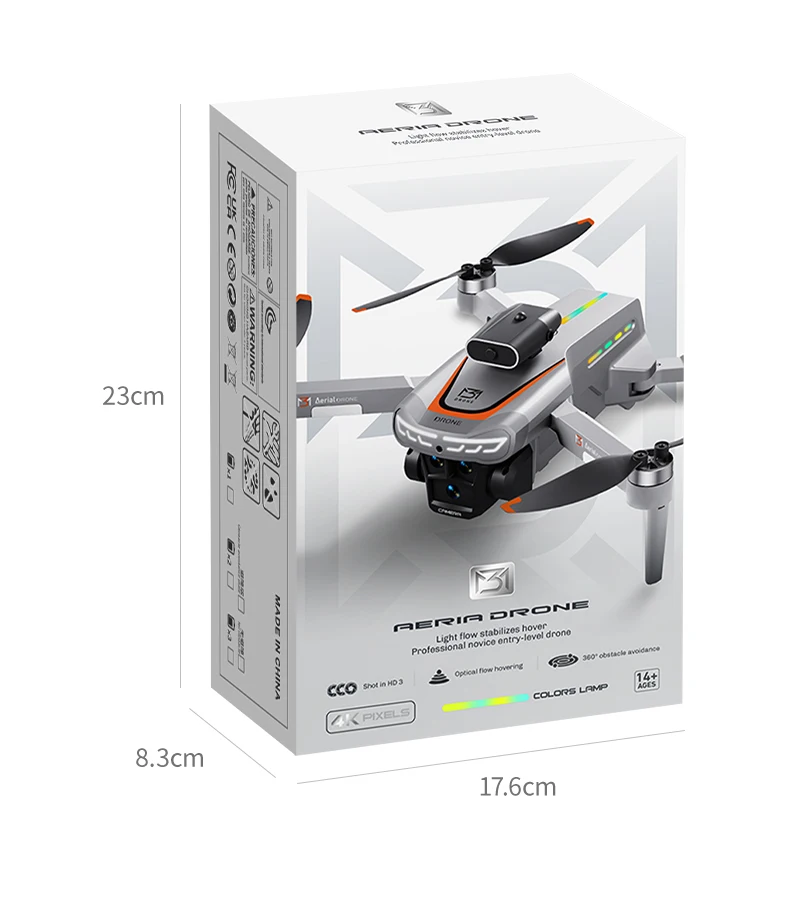 New M3 Drones 8K Brushed APP Mobile Phone Control Battery Life Time OF About 12 Minutes Positioning With Optical Flow Toys Gifts
