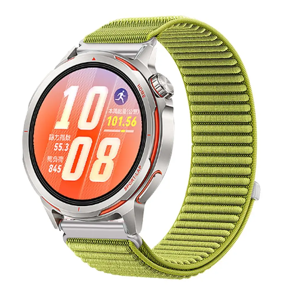 Sporty Nylon Loop Bracelet - 22mm Watch Strap Accessory