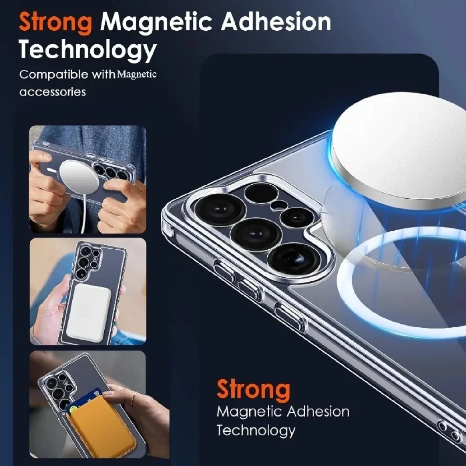 Enhanced Magnetic Phone Case - Advanced Protection & Charging Cover