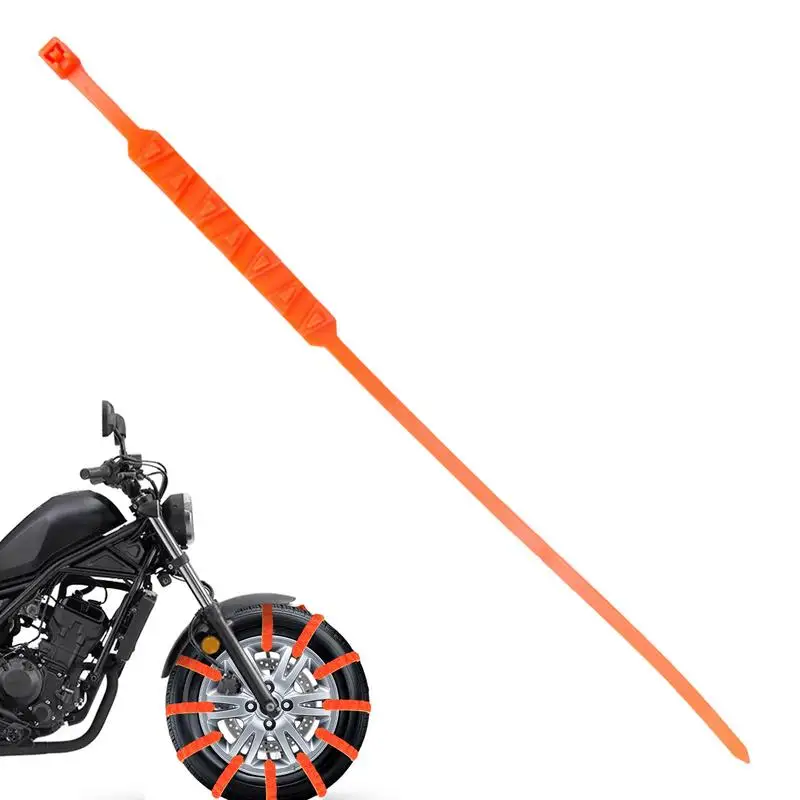 Winter Motorcycle Tire Chains Tire Traction Chain Anti-Skid Thickening Chains Wheel Tyre Anti-Skid Traction