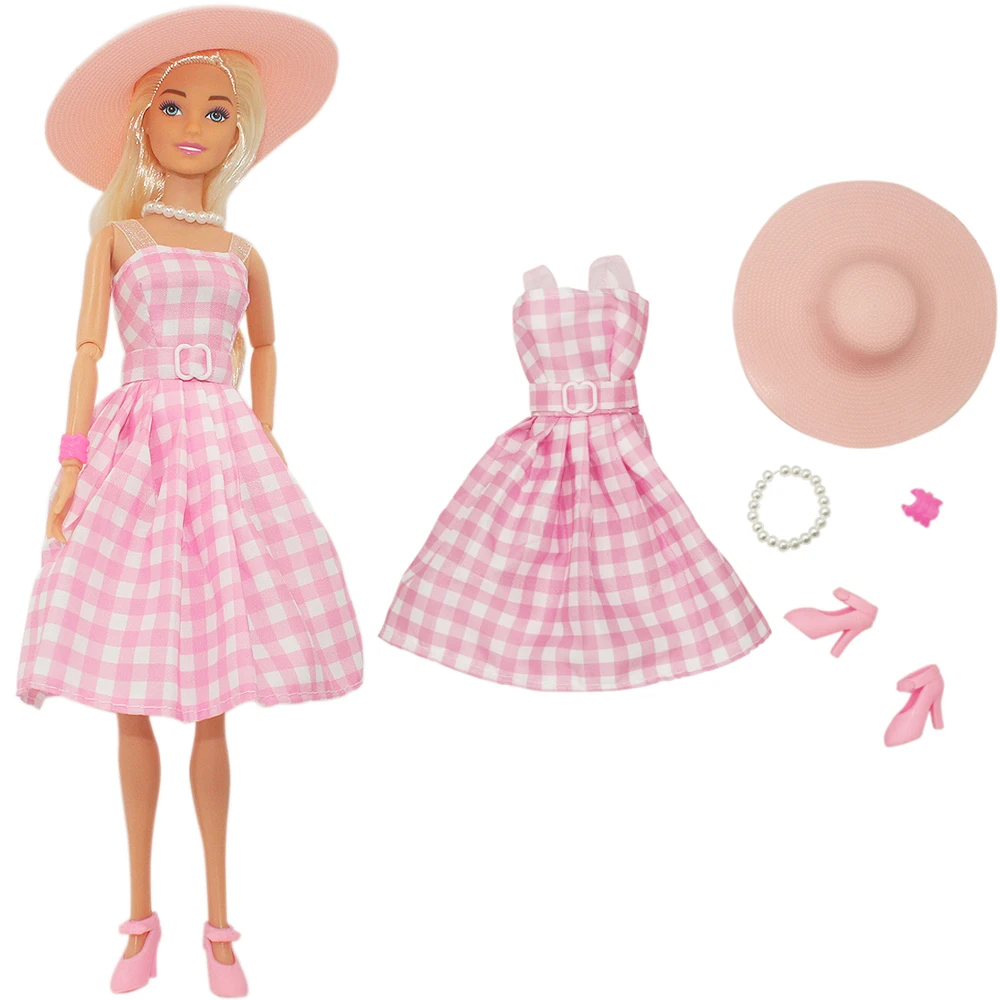 NK-Ensemble jupe et robe à la mode pour Barbie, vêtements beurre, accessoires fille, jouets cadeaux, 1/6, JJ