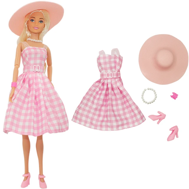 Roupas de boneca Barbie estilo NK-Mix, roupas de moda, roupa diária,  vestido casual, camisa, saia, acessórios, 1:6, JJ