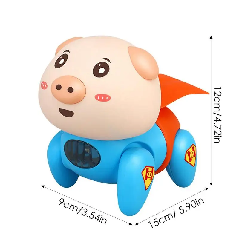 Electric Crawling Doll Interactive Musical Toy Fun Moving Walking Animal Toy Educational Soft Lighting Crawling Animal Musical