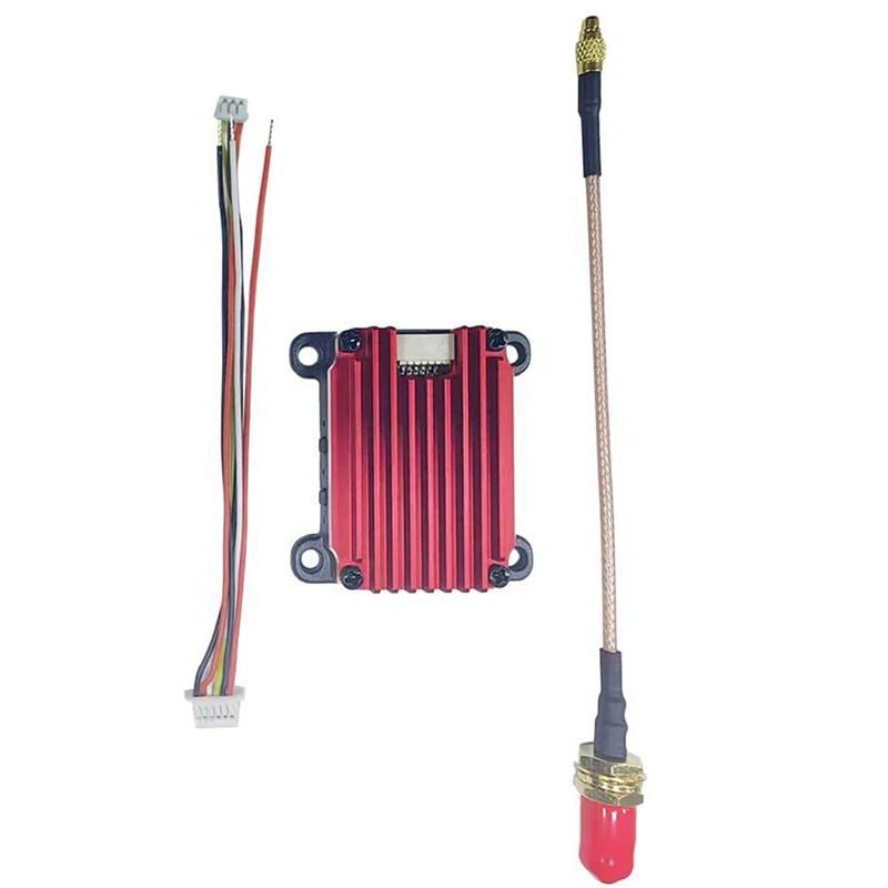 FPV 장거리 레이싱 드론용 비디오 송신기, 5.8G 1.6W VTX 48CH, 800MW 1600MW MMCX