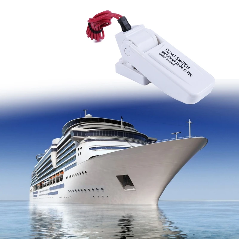

Automatic Boat Bilge Pump Float Switch Water Level Controller Sensor Switch 12V GTWS