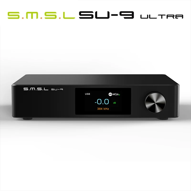 Smsl Su-9 Ultra Mqa Dac Ak4191 + Ak4499Ex 768Khz/32Bit Dsd512 Ldac Bluetooth 5.0 Decodificatore Bilanciato Usb Su9U Con Telecomando
