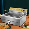 Hot Selling Potato Chips Chicken Deep Fryer Commercial Deep Fryer Electricity Cooker Deep Fryer 2