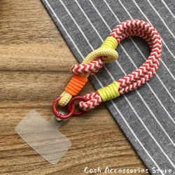 Vibrant Candy Color Phone Lanyard Strap (Red)