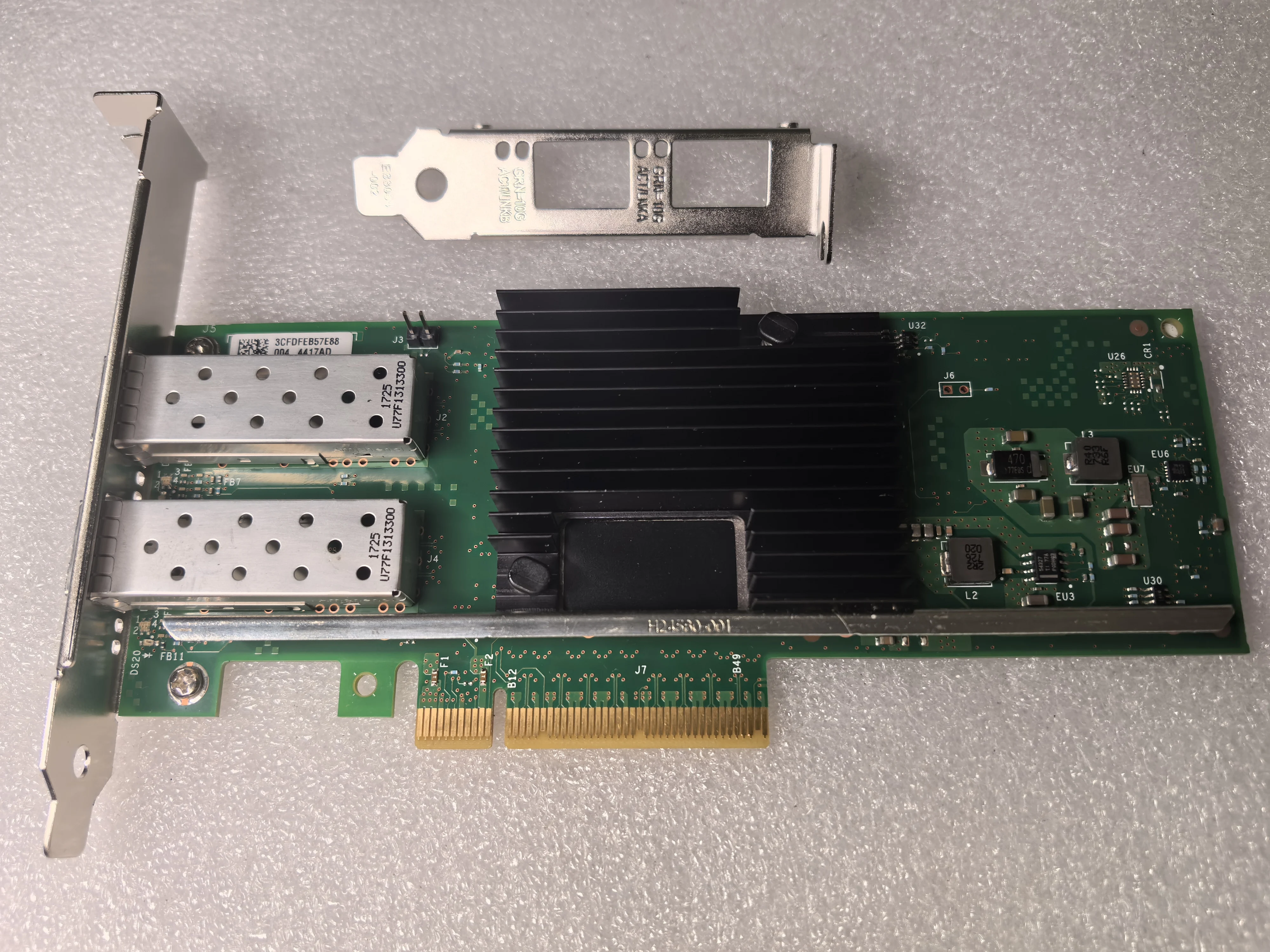 Intel X710-DA2 10GbE Dual Port SFP+ Network Card - PCIe 3.0 X8