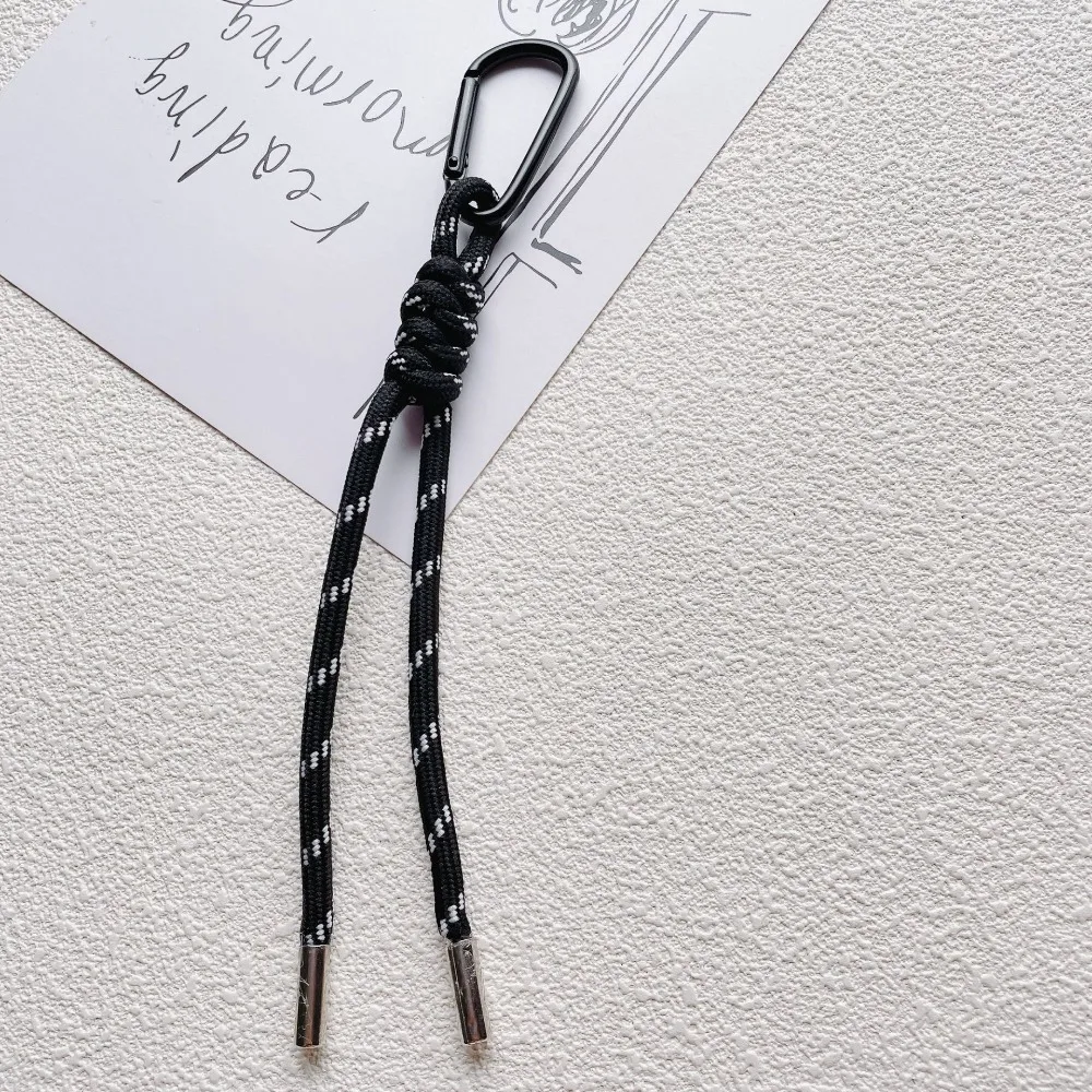 Braided Lanyard Keychain Colorful Braided Lanyard Keychain For Phone Case Decoration Women Chic Bag Pendant Kpop DIY Key Chains Friend Couple Gift