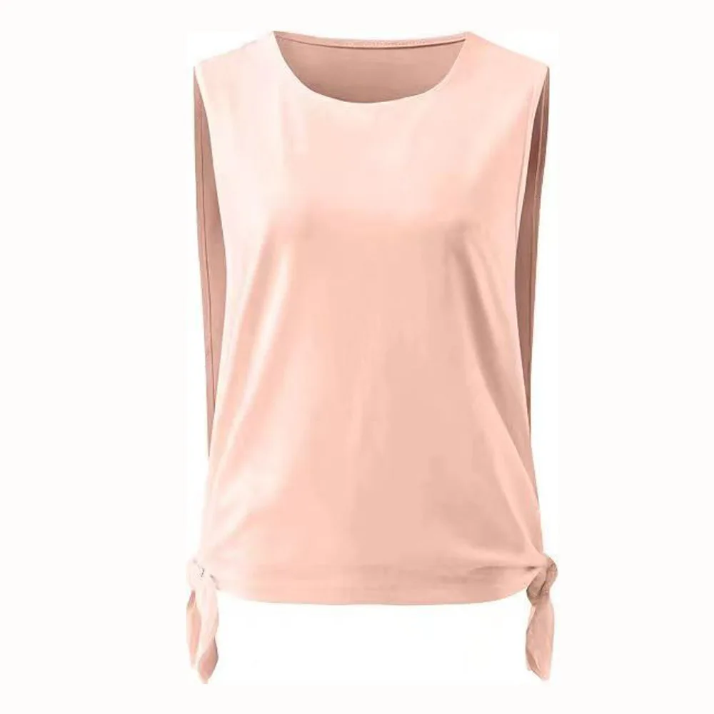 Sports Tank Women Loose Thin See-through Yoga Shirt