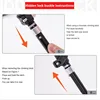280g Lightweight Aluminum Alloy Trekking Poles Foldable 4-Sections Hiking Sticks Climbing Poles Collapsible Walking Sticks 3