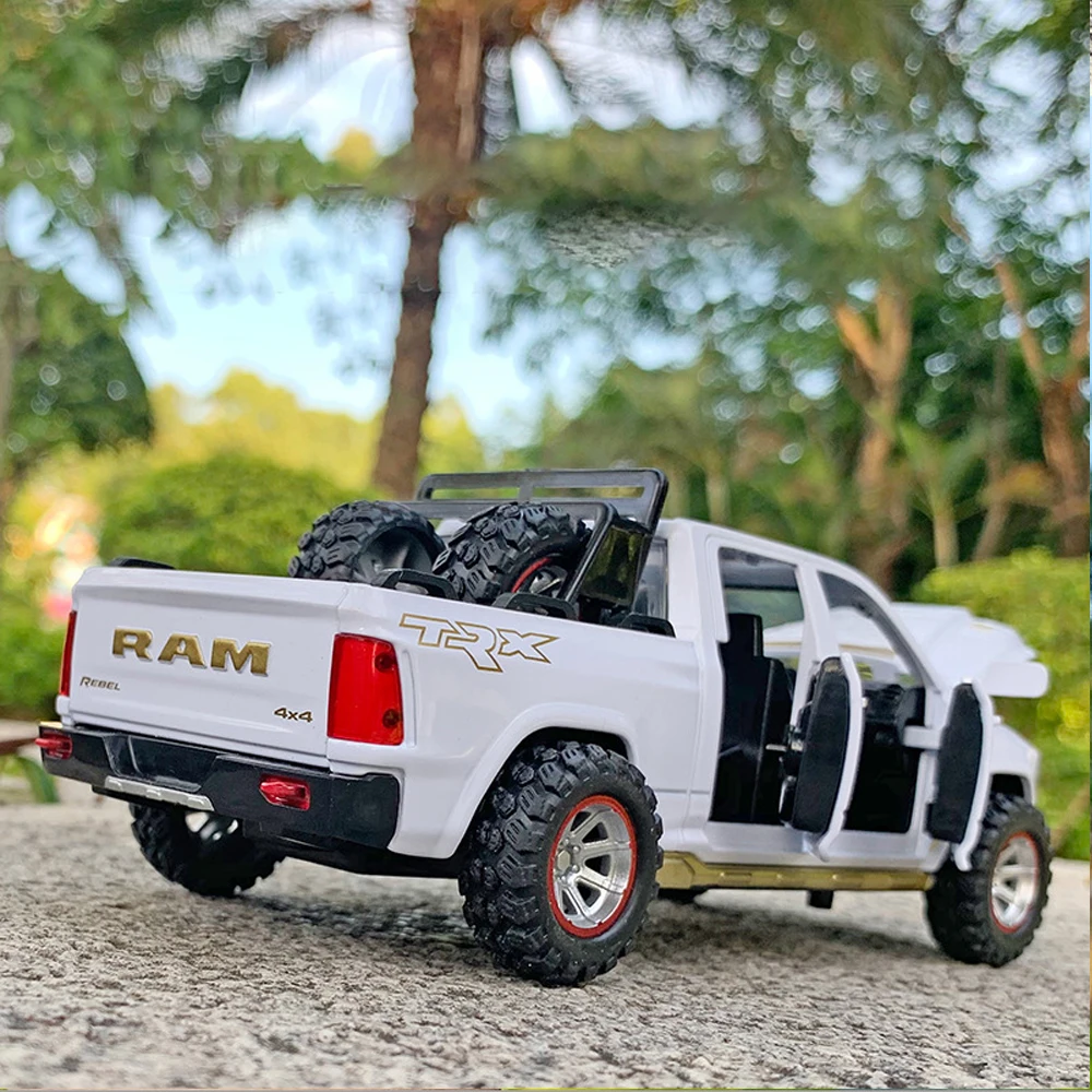 1:32 Scale Diecast Dodge Ram TRX Pickup Metal Car Model Vehicle For Boys  Child Kids Toys Hobbies Collection - AliExpress