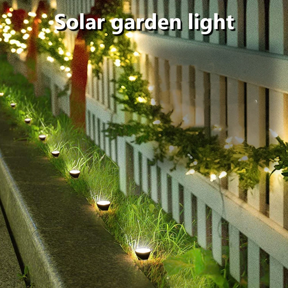 Outdoor Solar Spot Lights 10 LED Solar Landscape Spotlights Auto On/Off Outdoor Waterproof Garden Lights For Driveway Walkway 6