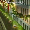 Outdoor Solar Spot Lights 10 LED Solar Landscape Spotlights Auto On/Off Outdoor Waterproof Garden Lights For Driveway Walkway 6