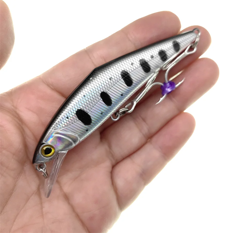 

MUKUN 90S 14g Sinking Minnow Fishing Lure 9cm Large Trout Pike Rockfish Hard Bait Jerkbait Freshwater Saltwater Wobbler