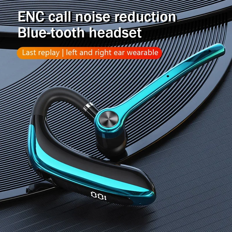 EARDECO M80A Wireless Headphones With Microphon Bluetooth Earphone ENC Noise Cancelling Handsfree Headset Busines Auriculares Driving