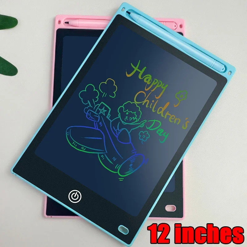 10/12/pollici LCD Tavoletta da disegno Tavolo da disegno per bambini Graffiti Sketchpad Giocattoli Scrittura a mano Lavagna Tavolo da disegno magico Giocattolo per bambini Regalo