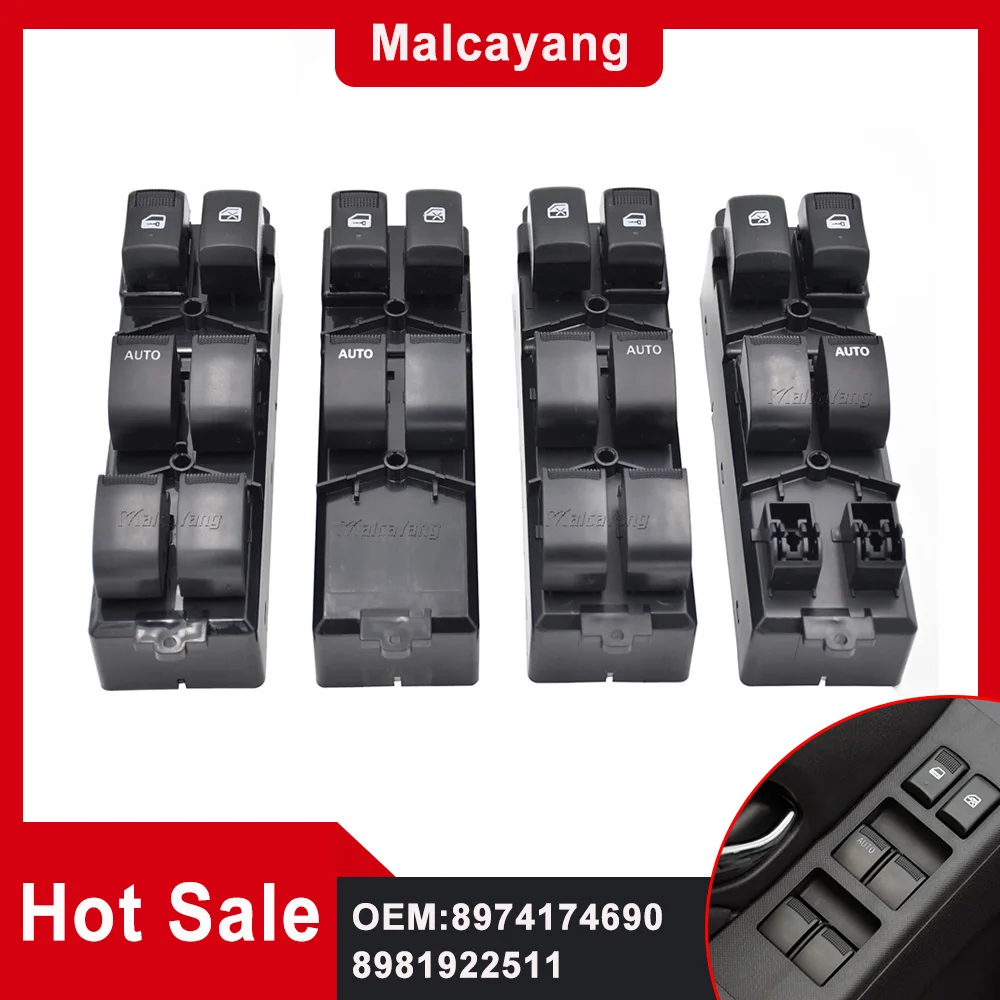 

Высококачественный электрический переключатель управления окошком для Isuzu D-max/Rodeo RT50/RT85