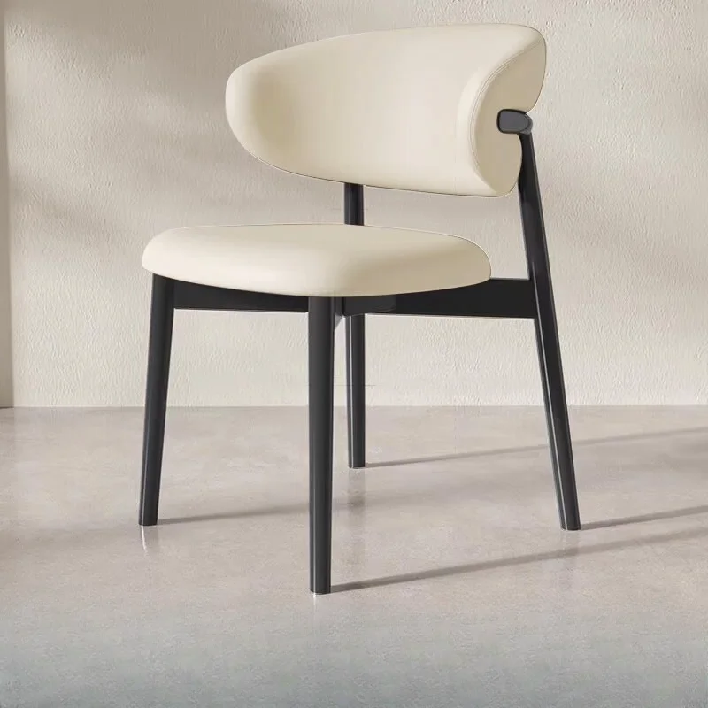 

Modern Nordic Designer Solid Wood Book Chair Dining Chair Simple Coffee Shop Hotel Casual Home Restaurant Backrest Chair