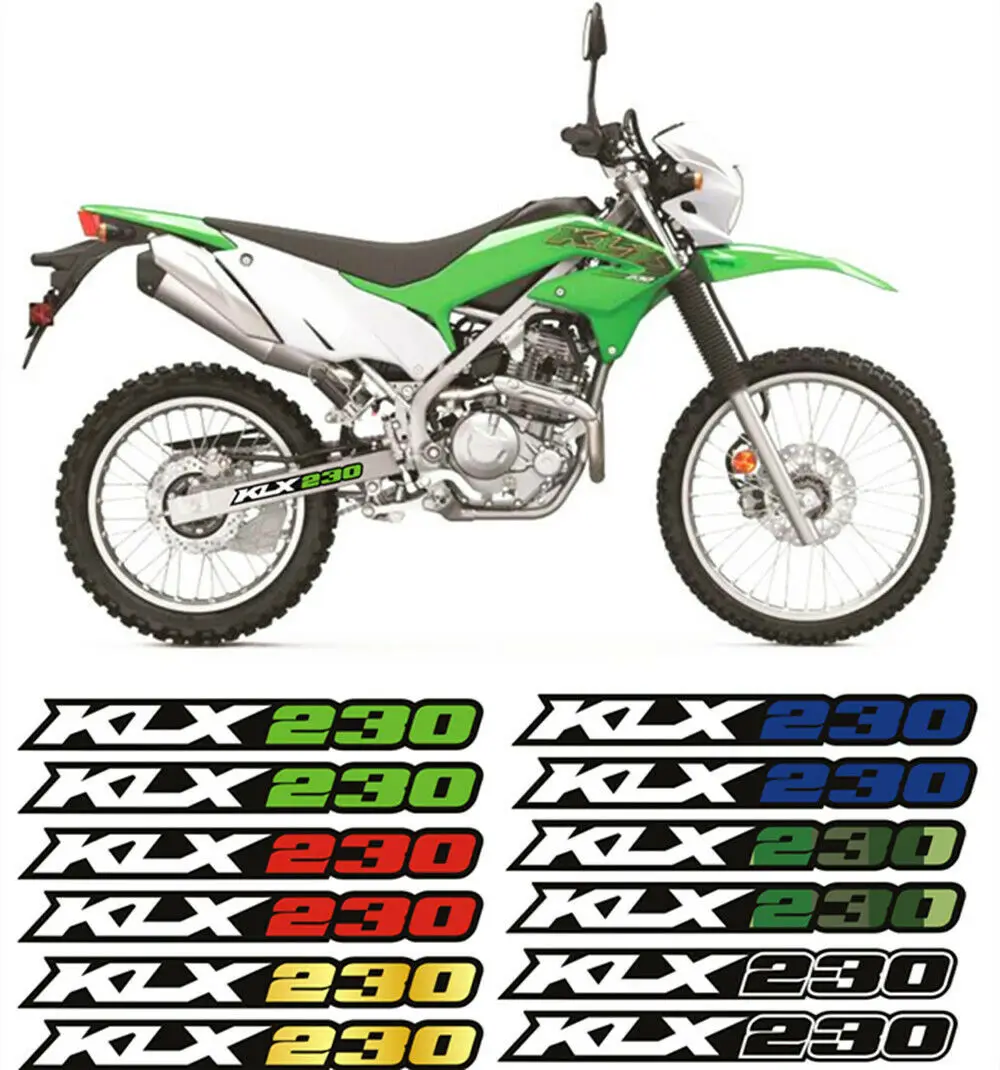 Swingarm Stickers Decals Stripes For KAWASAKI KLX 230 KLX230R KLX230S 2020-2022 swingarm swing arm stickers decals stripes for suzuki drz400e drz400s drz400sm 2000 2020 drz70 drz125 drz250