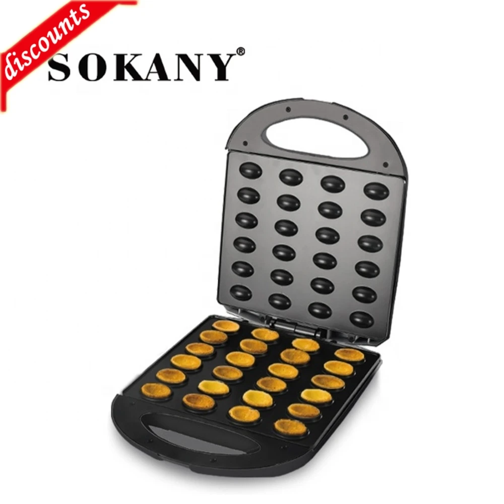 Sokany 711 электрическая грецкая машина для торта из нержавеющей стали 24 Отверстия
