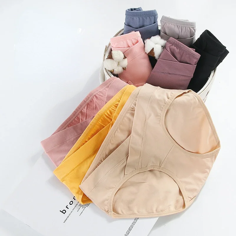 Pregnant Women's Underwear Made of Pure Cotton Comfortable Belly Support and Seamless Triangle Pants During Pregnancy maternity panties