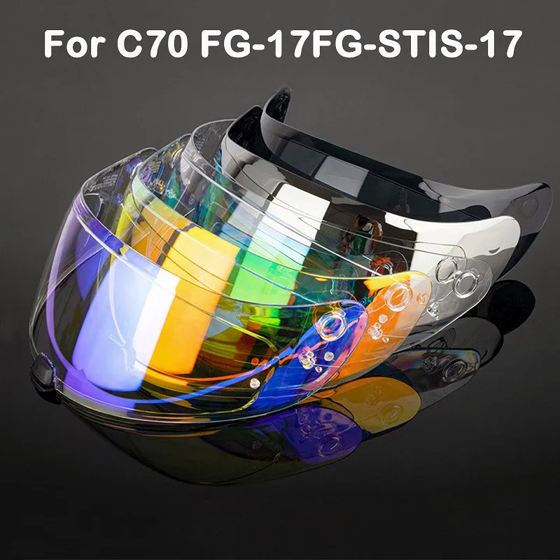 Hj20M Casco Scudo Per Hjc C70 Fg-17 Fg-St Is-17 Casco Moto Visiera Protezione Uv Casco Moto Visera Sunshield
