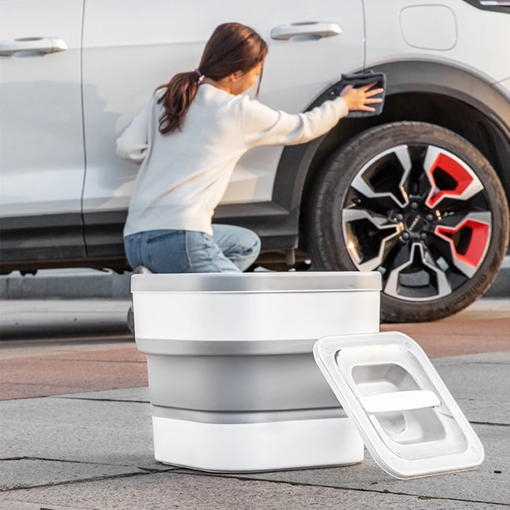 Tieker Foldable Moisture-proof and Insect-proof Sealed Pet Food Storage Bucket Portable Food Pet Food Storage Container