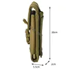 M5 Flashlight Pouch Molle Wiast Bag Airsoft Belt EDC Bacpkack Tools Pouch Outdoor Climbing Hunting Accessories Baton Knife Bag 4